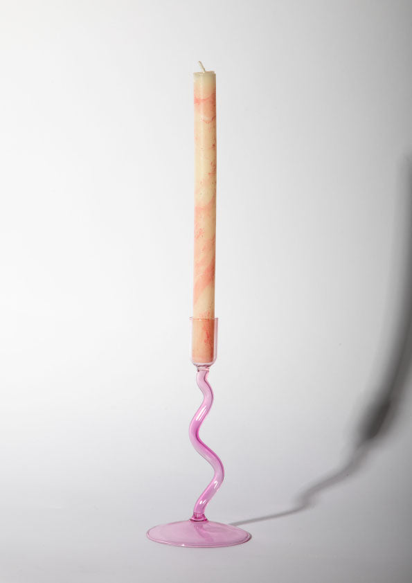DUBAI CANDLE HOLDER - PINK