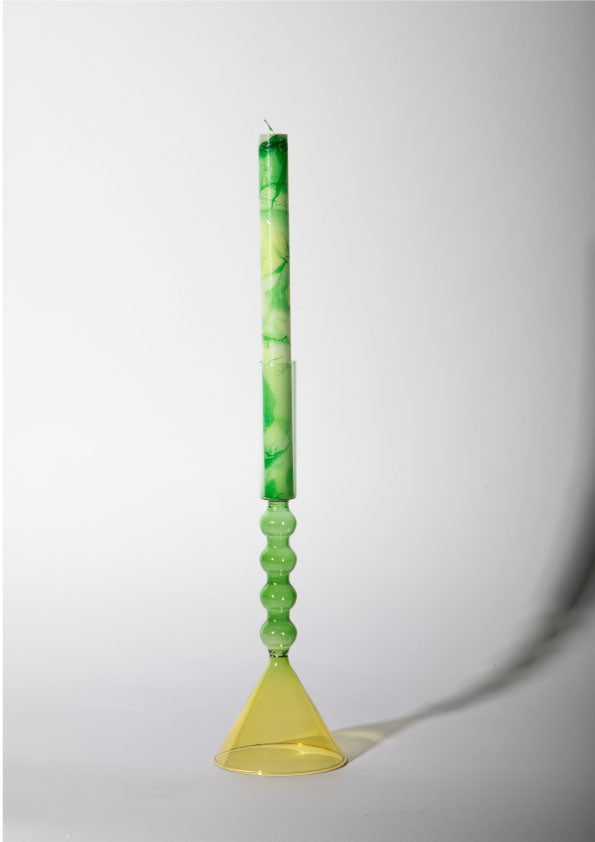 JAPAN CANDLE HOLDER - GREEN