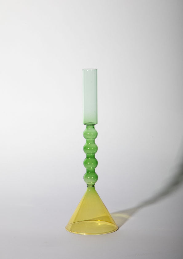 JAPAN CANDLE HOLDER - GREEN