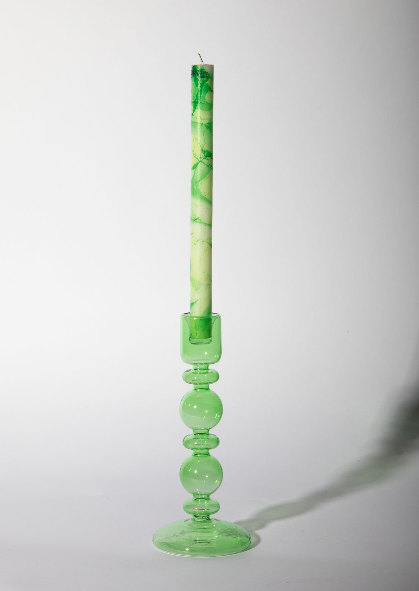 LONDON CANDLE HOLDER - GREEN