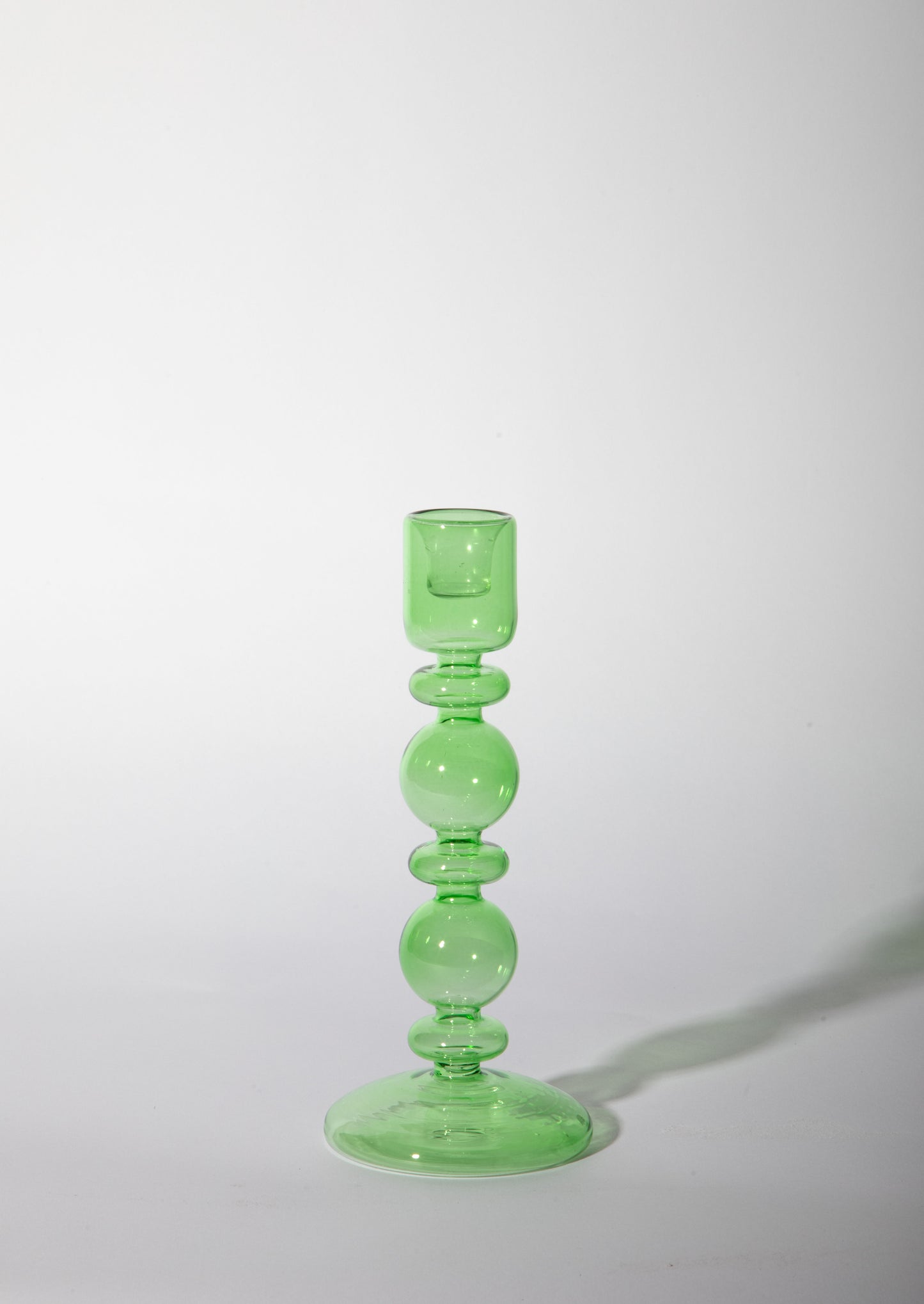 LONDON CANDLE HOLDER - GREEN