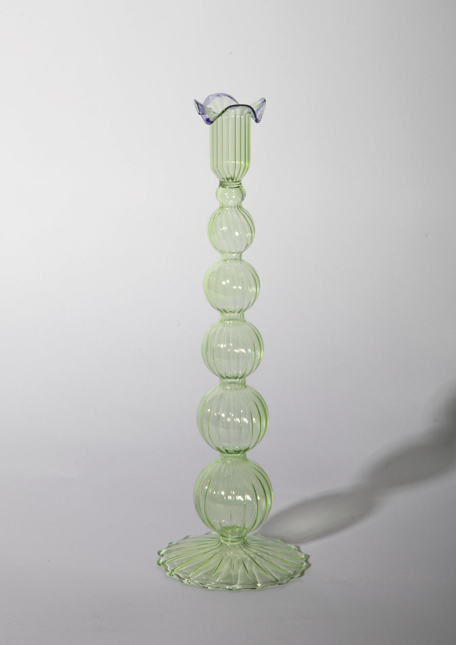 NEW YORK CANDLE HOLDER - GREEN