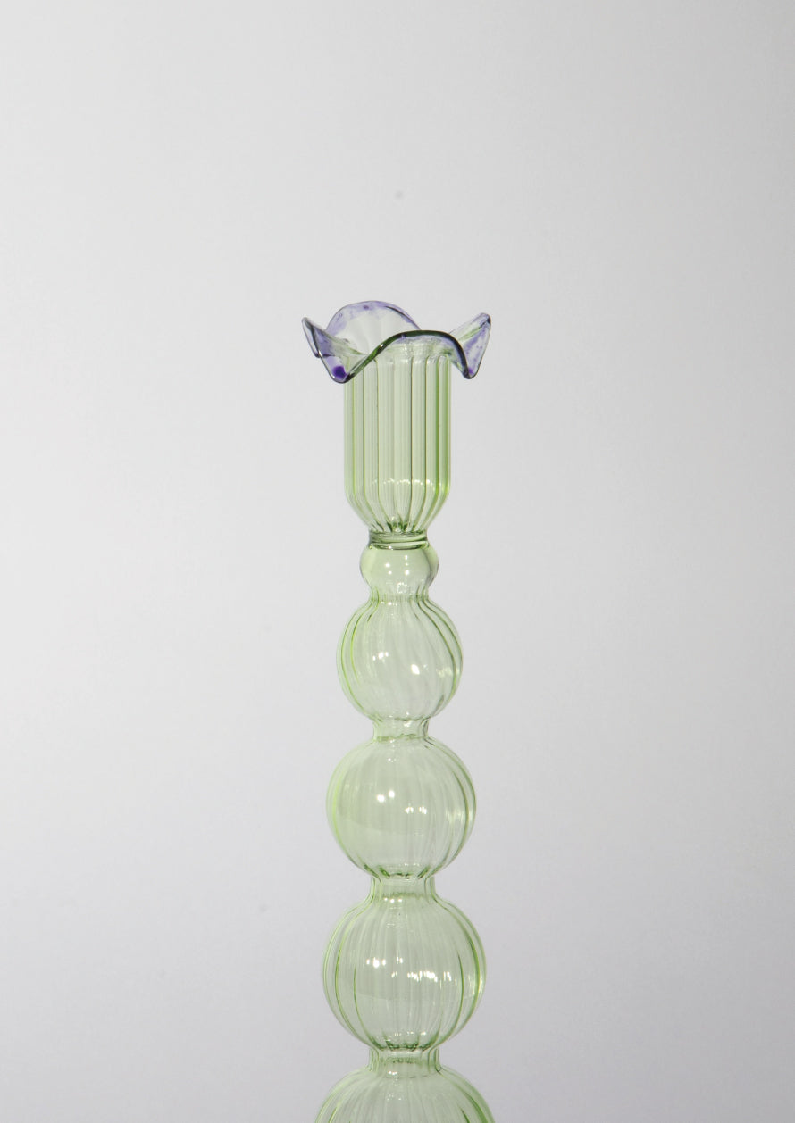 NEW YORK CANDLE HOLDER - GREEN