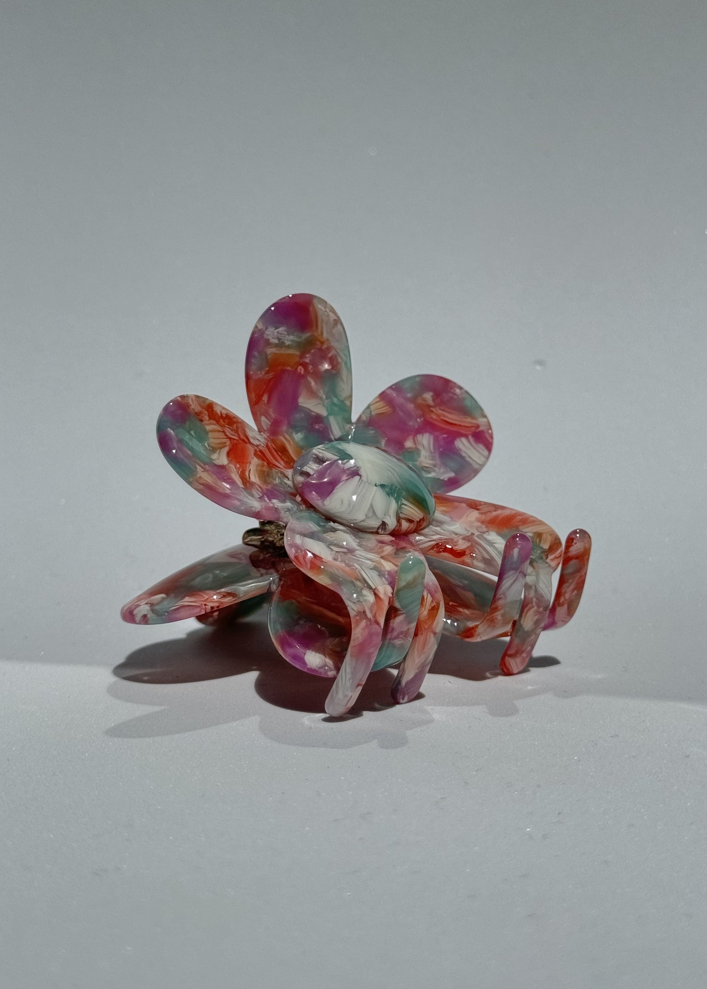 MARBLED FLOWER - MULTICOLORED