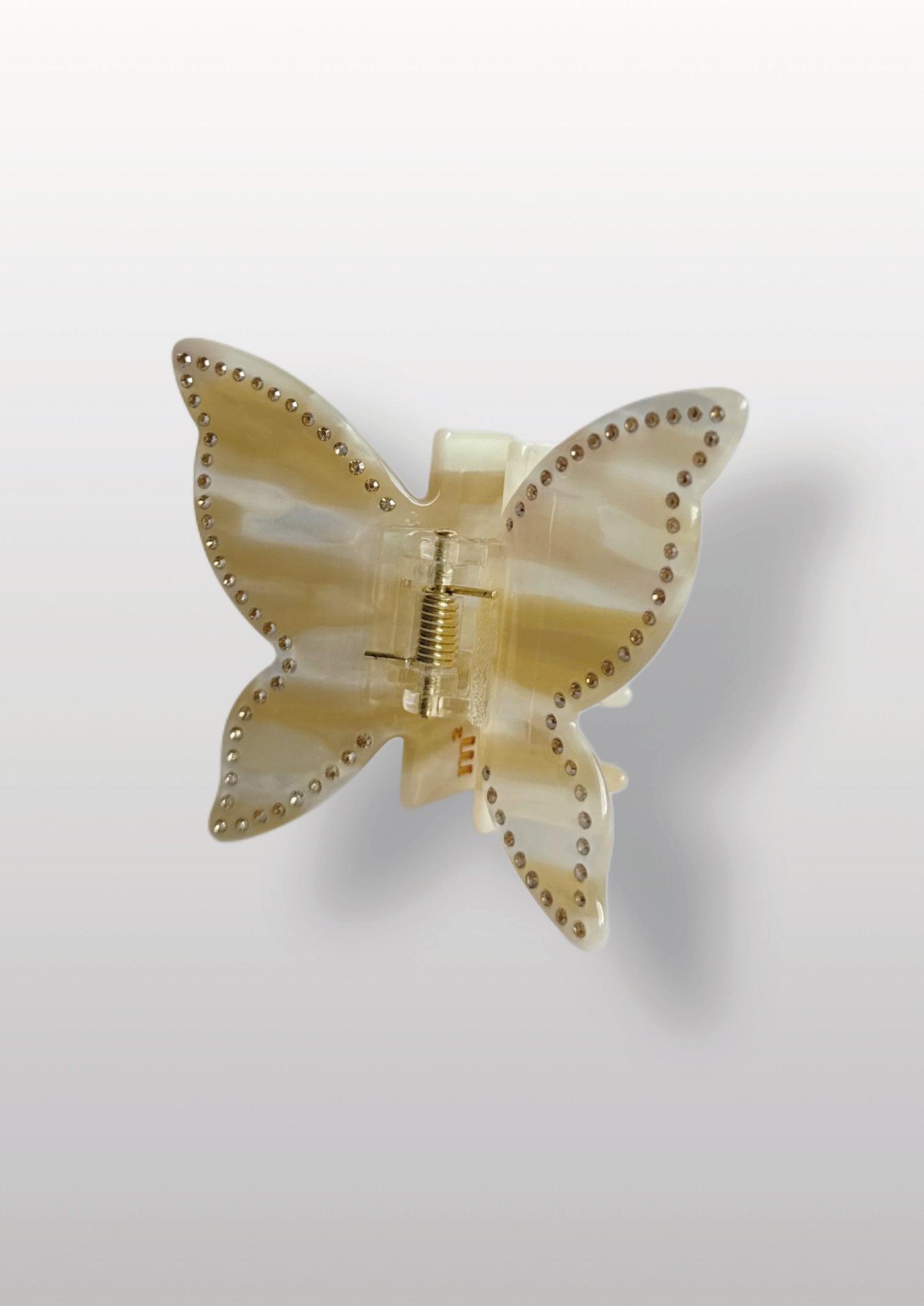 SHINY BTFLY CLAW - SHADES OF NUDE