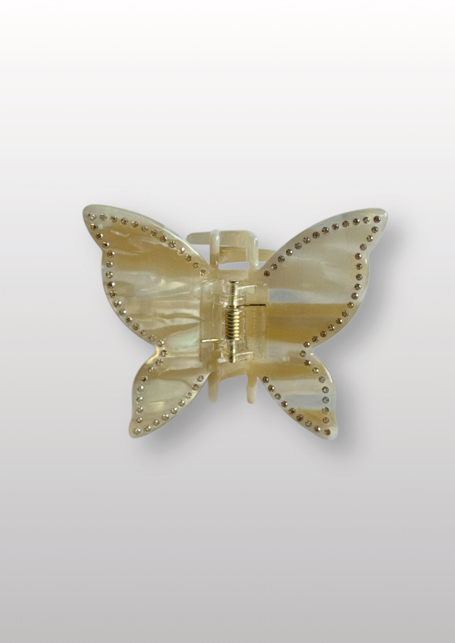 SHINY BTFLY CLAW - SHADES OF NUDE