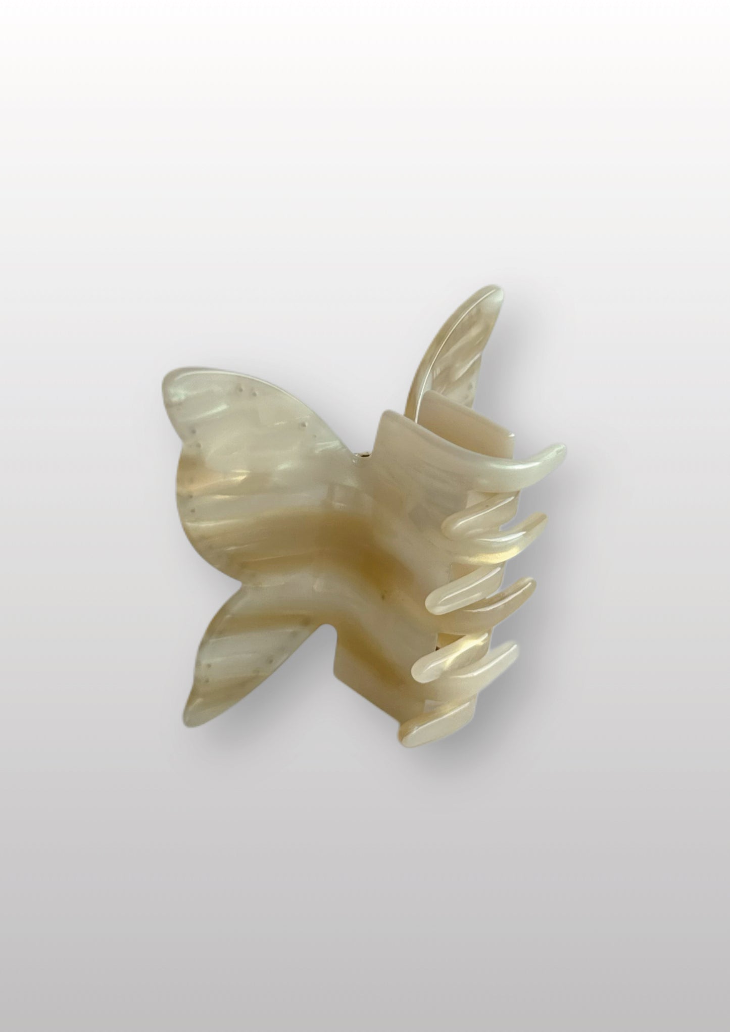 SHINY BTFLY CLAW - SHADES OF NUDE
