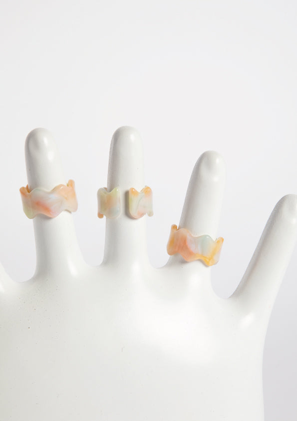 WAVES RING - PASTELS
