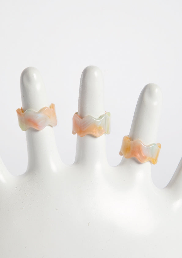 WAVES RING - PASTELS