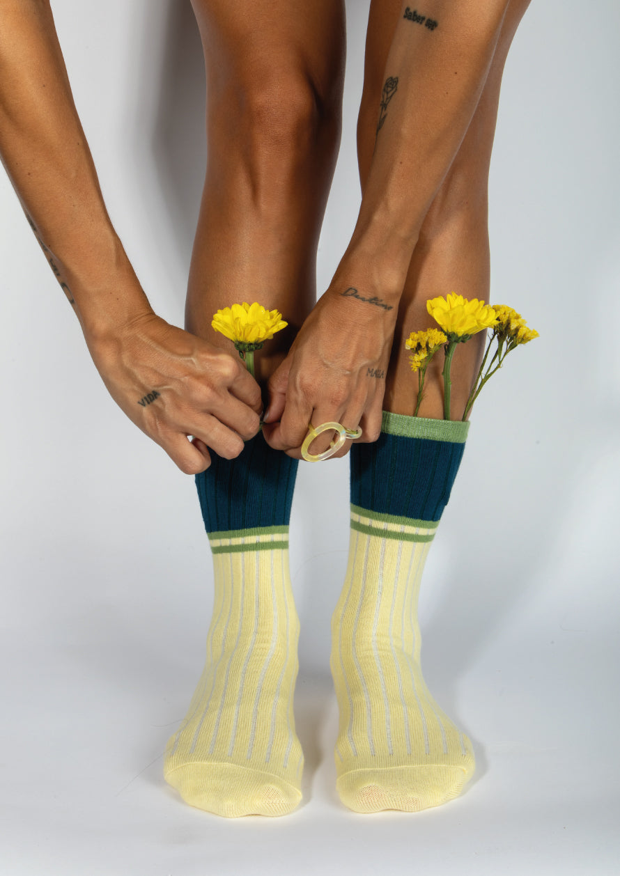 GRANDPA SOCKS - LEMMON
