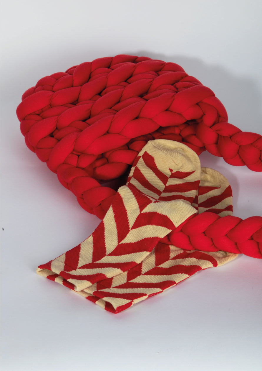 STRIPES SOCKS - RED