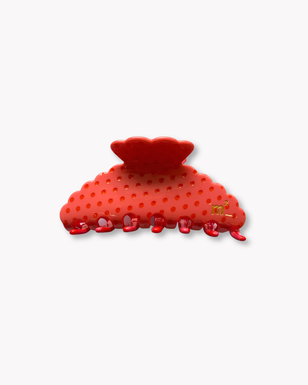 DUAL PRINT CLAW - RED&PINK