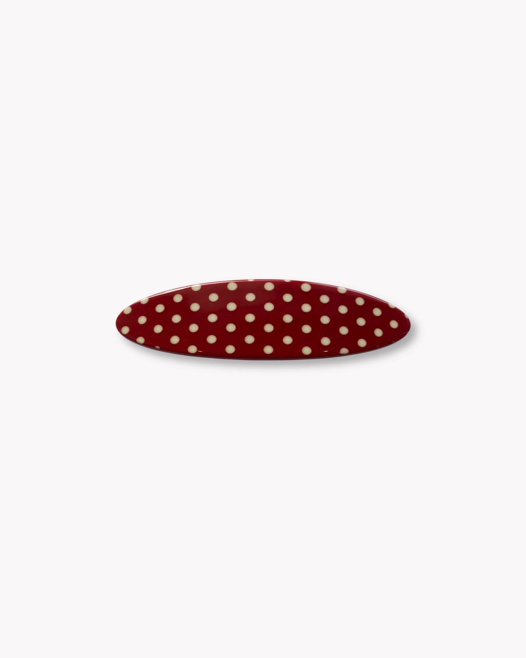 DOTS FRENCH BARRETTE - BROWN