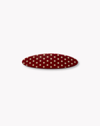 DOTS FRENCH BARRETTE - BROWN