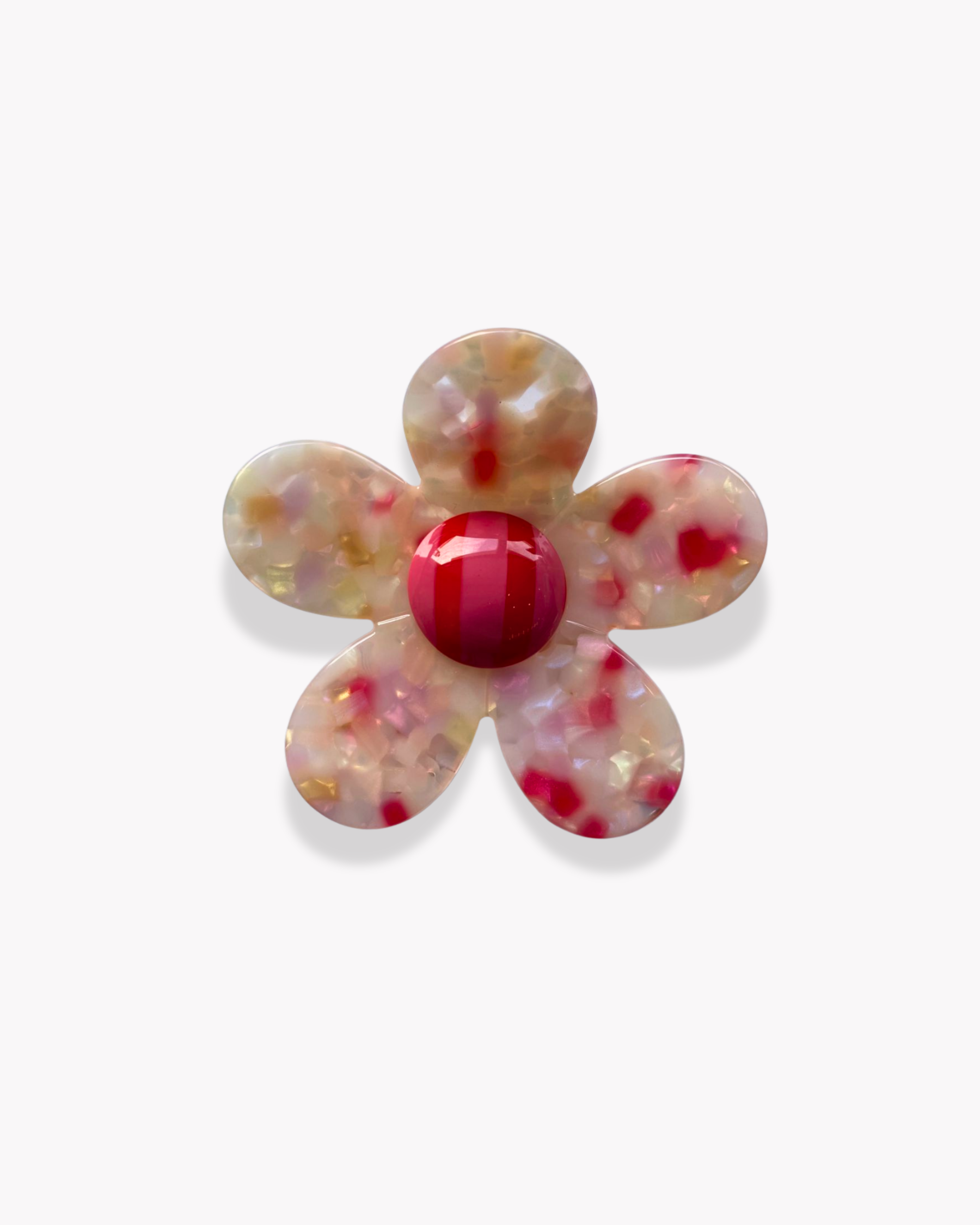 CONFETTI FLOWER CLAW - MULTICOLORED