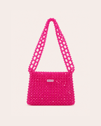 BEADED BAG / 2IN1 PINK