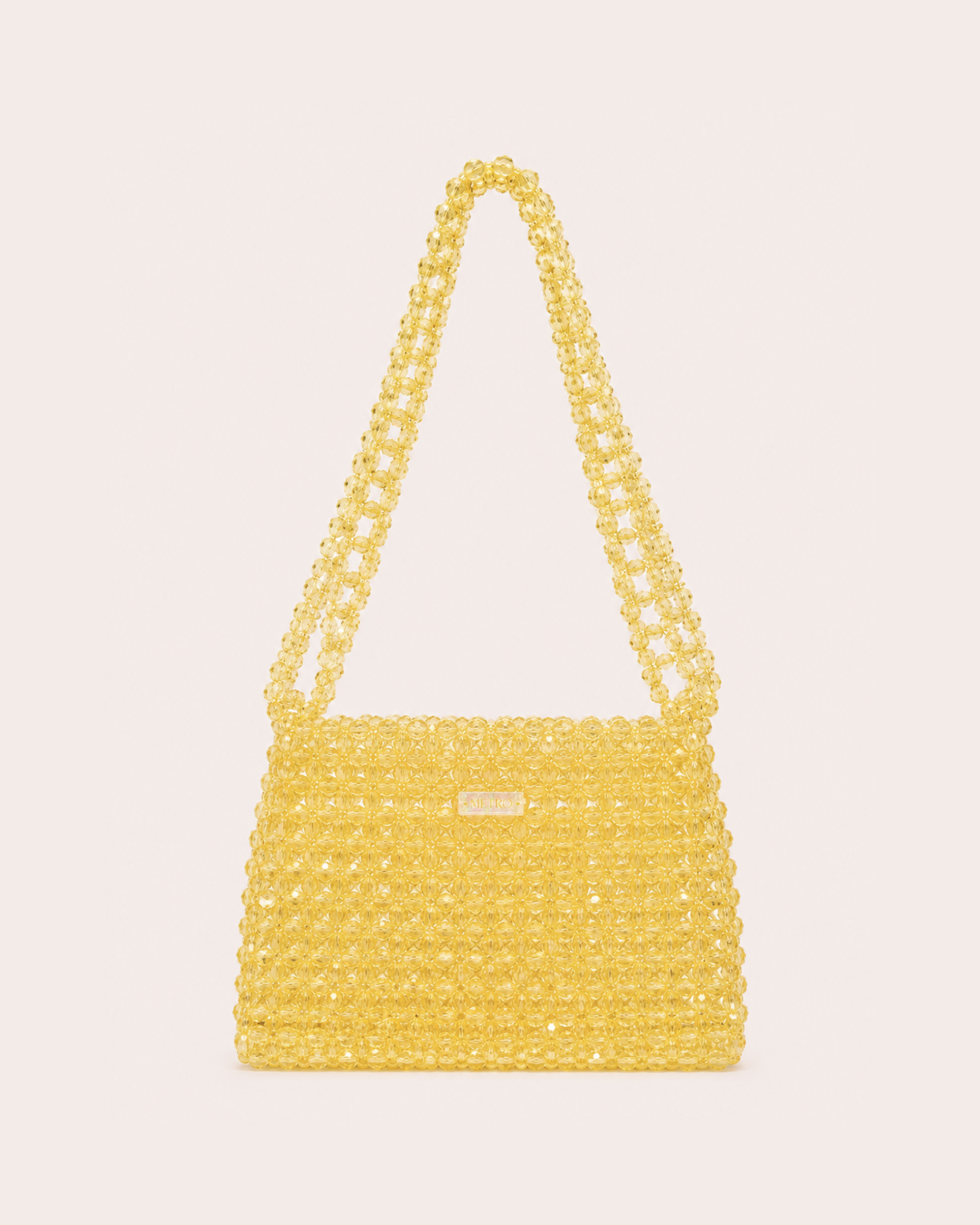 BEADED BAG / 2IN1 LEMON - PRE ORDER