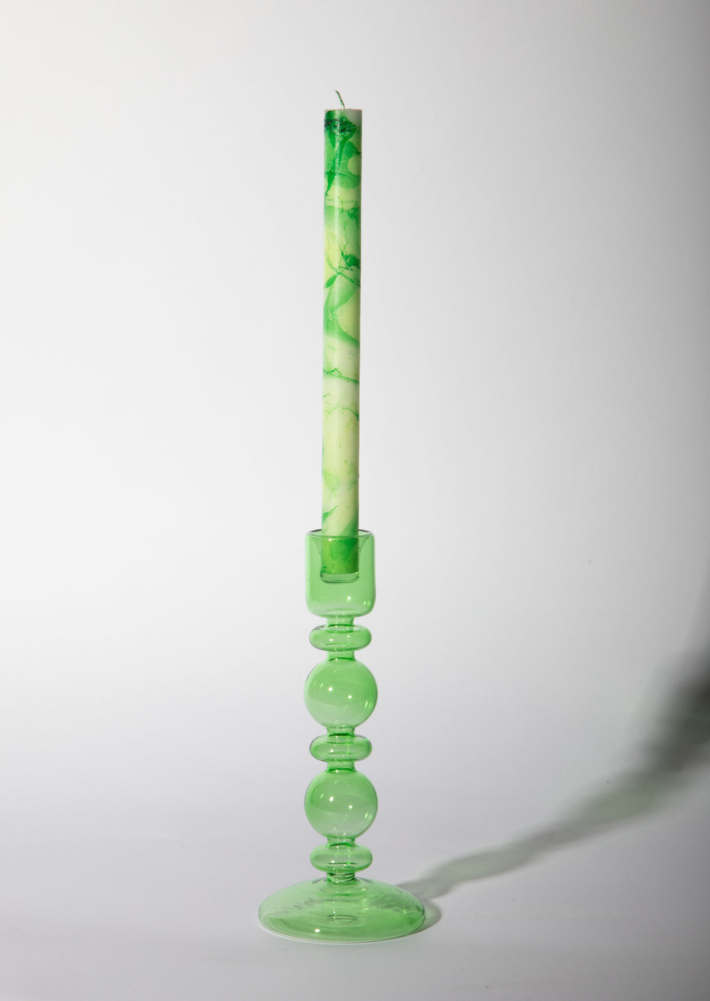 LONDON CANDLE HOLDER - GREEN