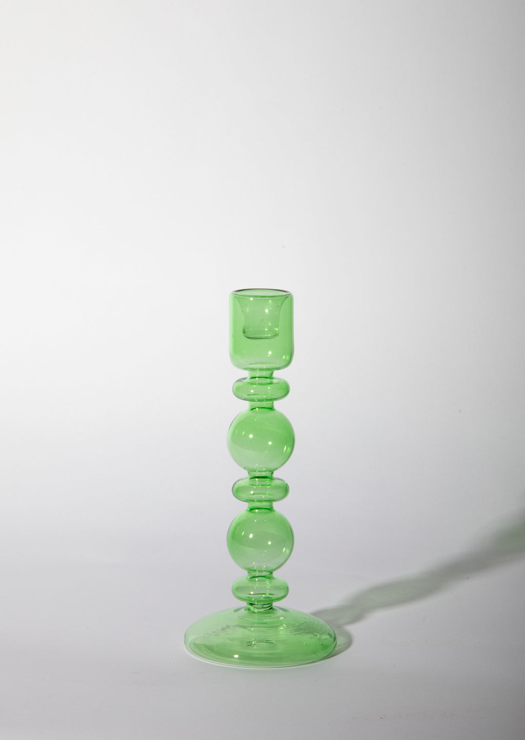 LONDON CANDLE HOLDER - GREEN