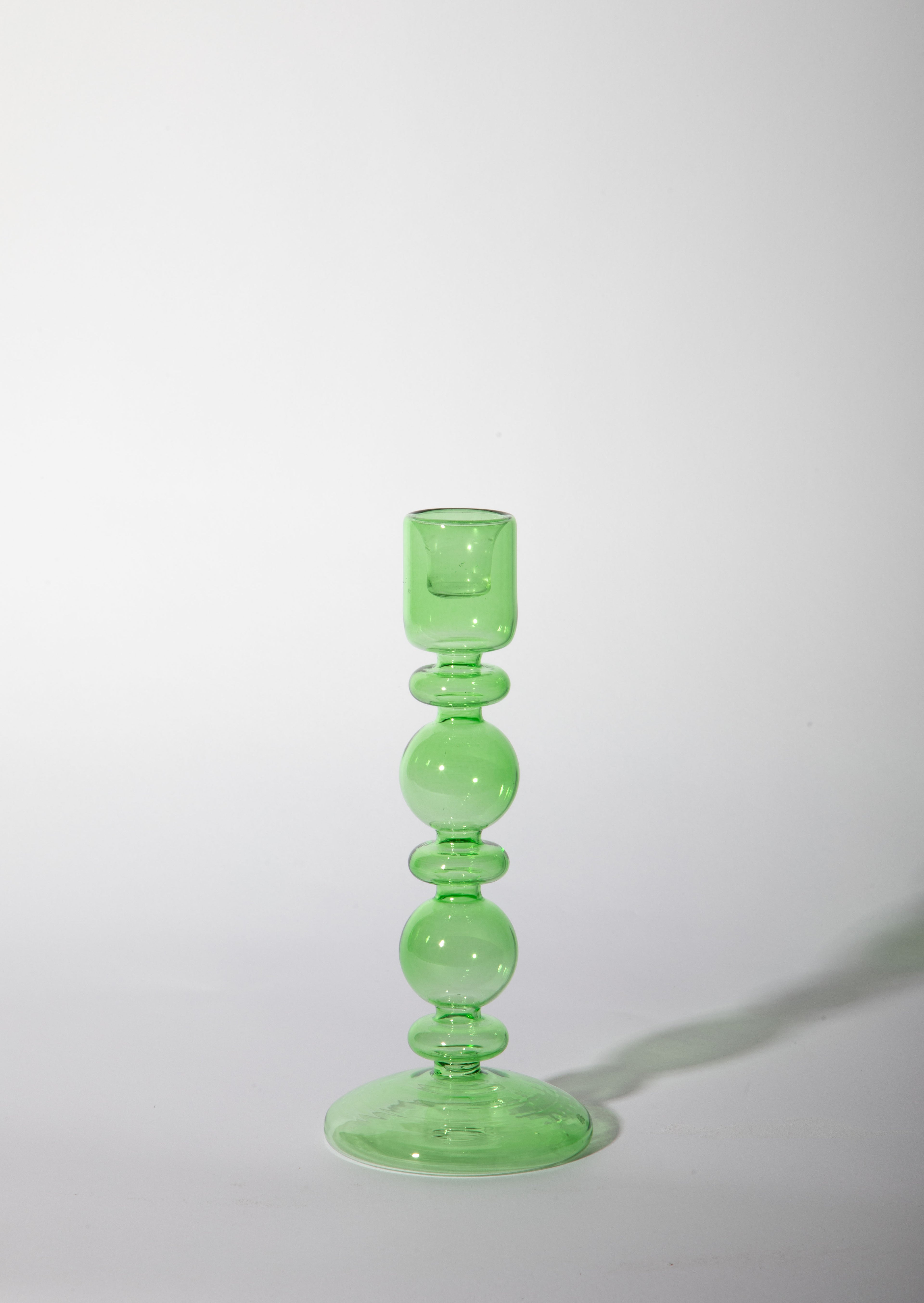 LONDON CANDLE HOLDER - GREEN