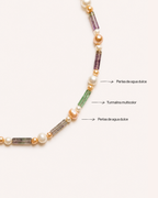 NATURAL STONES NECKLACE - POSITANO DREAM