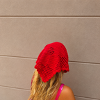 PAÑUELO CROCHET- RED