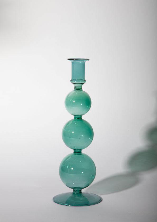 BARCELONA CANDLE HOLDER - BLUE