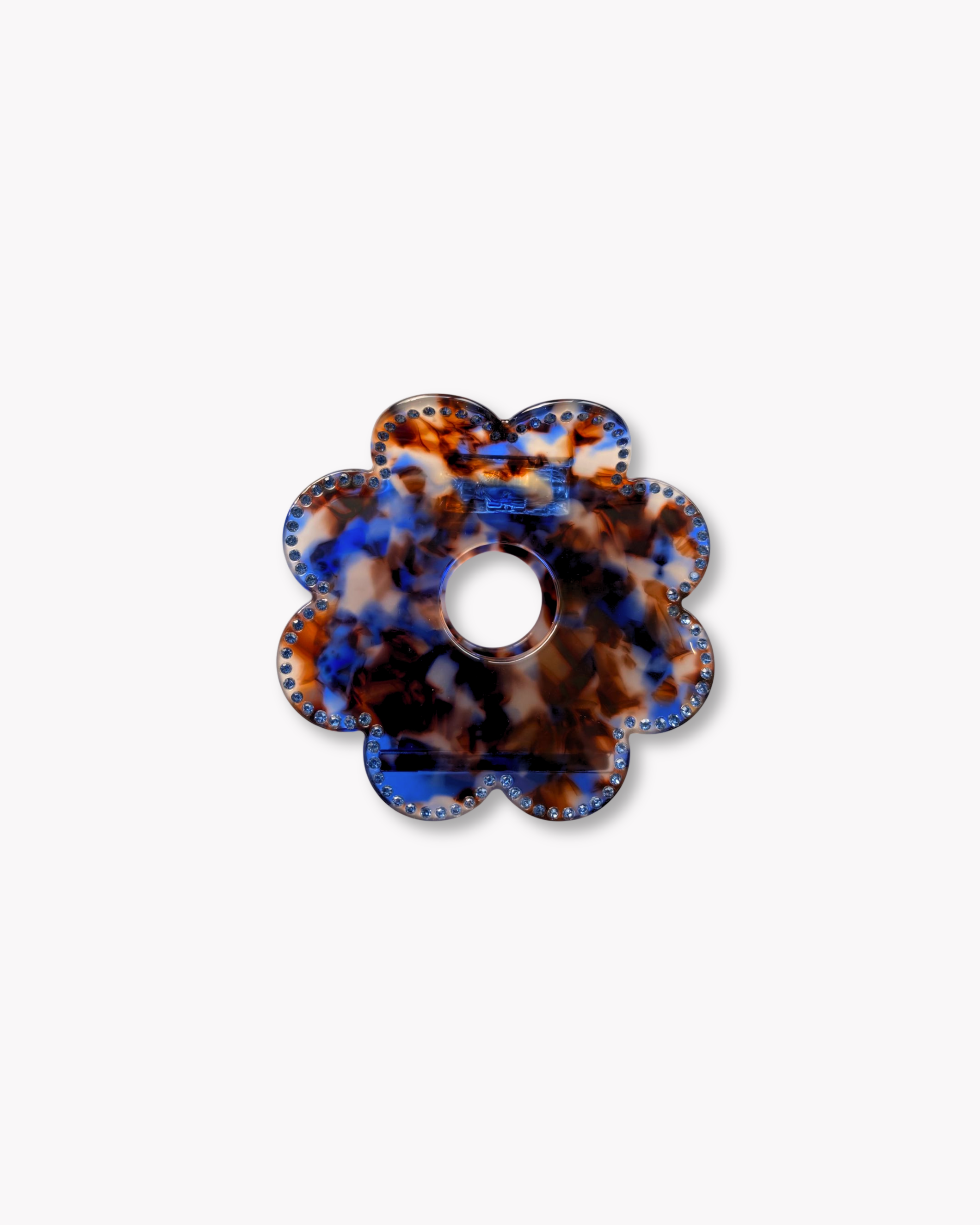 TORTOISESHELL FLOWER CLAW - PRINT