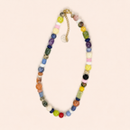 NATURAL STONES NECKLACE - KALEIDOSCOPE