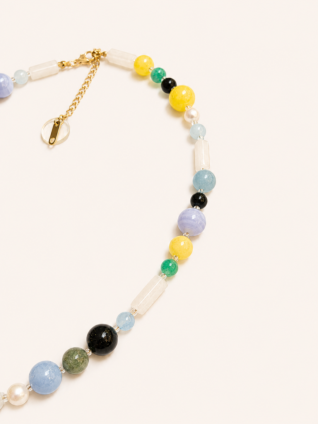 NATURAL STONES NECKLACE - ISOLA DI ISCHIA