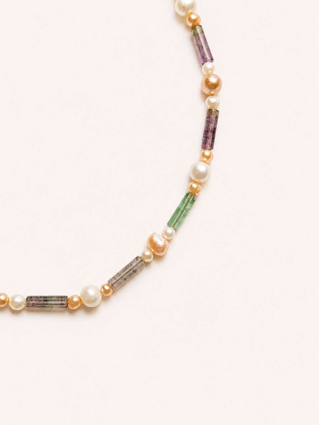 NATURAL STONES NECKLACE - POSITANO DREAM