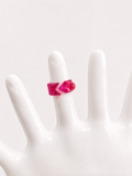STONE RING - FUCHSIA
