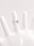 STONE RING - GREEN