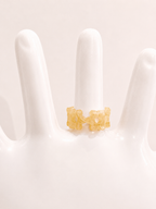 FLOWERS RING - CREAM