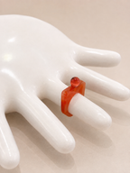 STONE RING - ORANGE