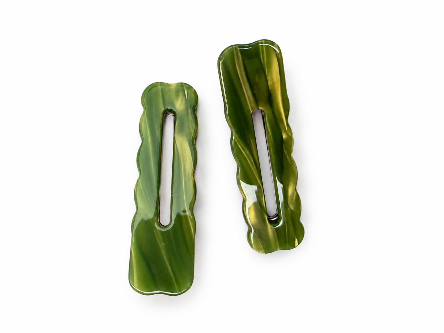XXL HAIR CLIP - GREEN