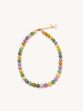 NATURAL STONES NECKLACE - POP MIX
