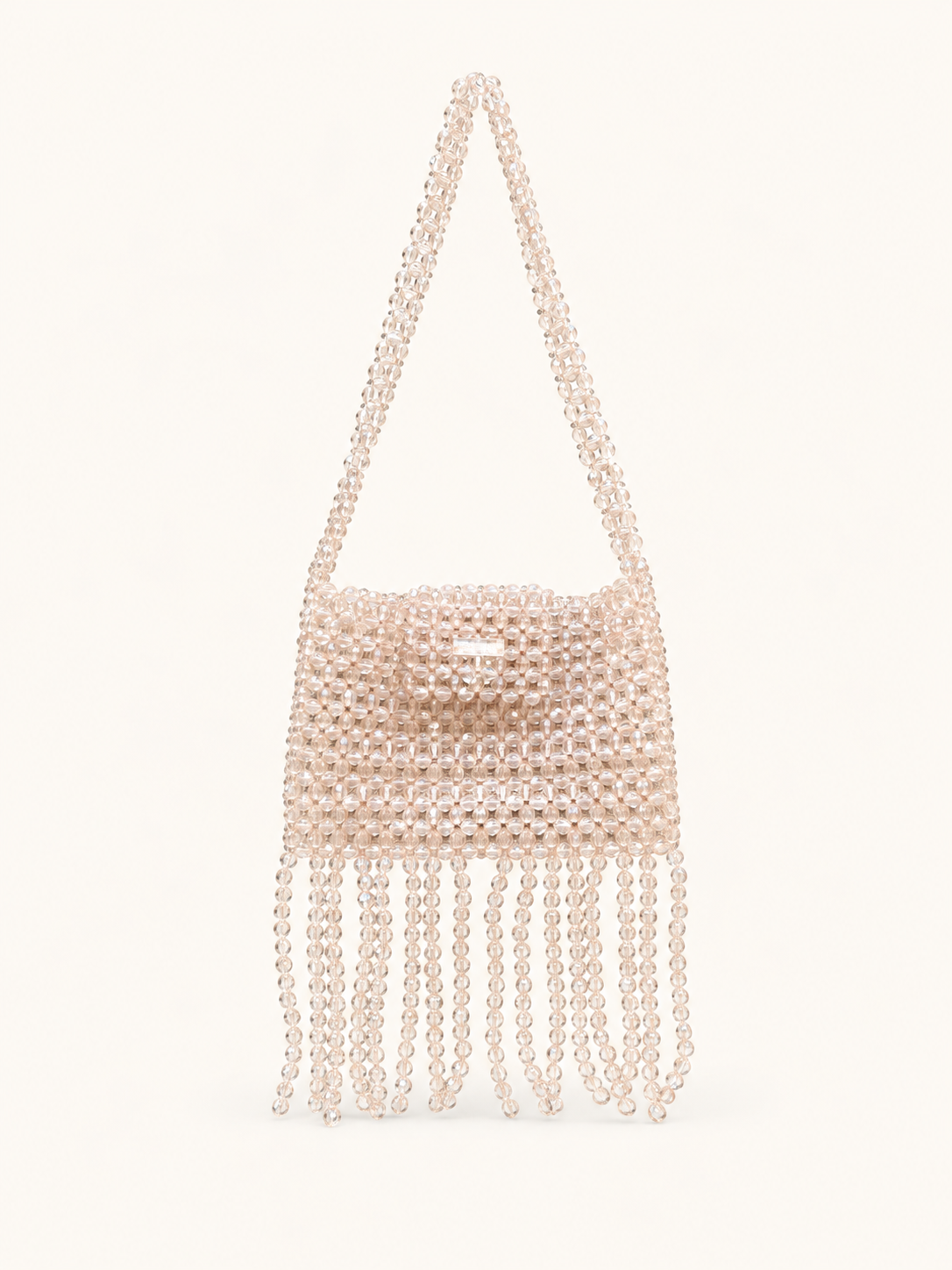 BEADED BAG / BUTTER