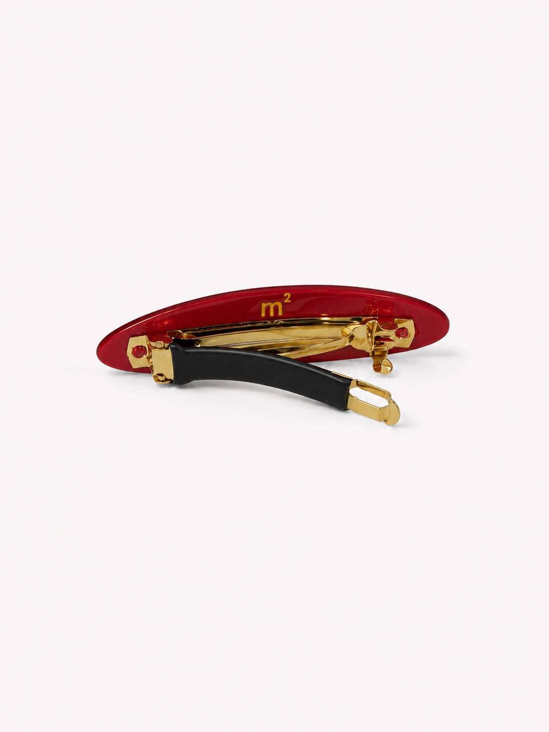 DOTS FRENCH BARRETTE - BROWN