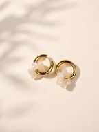 BLOSSOM EARRINGS - MARFIL