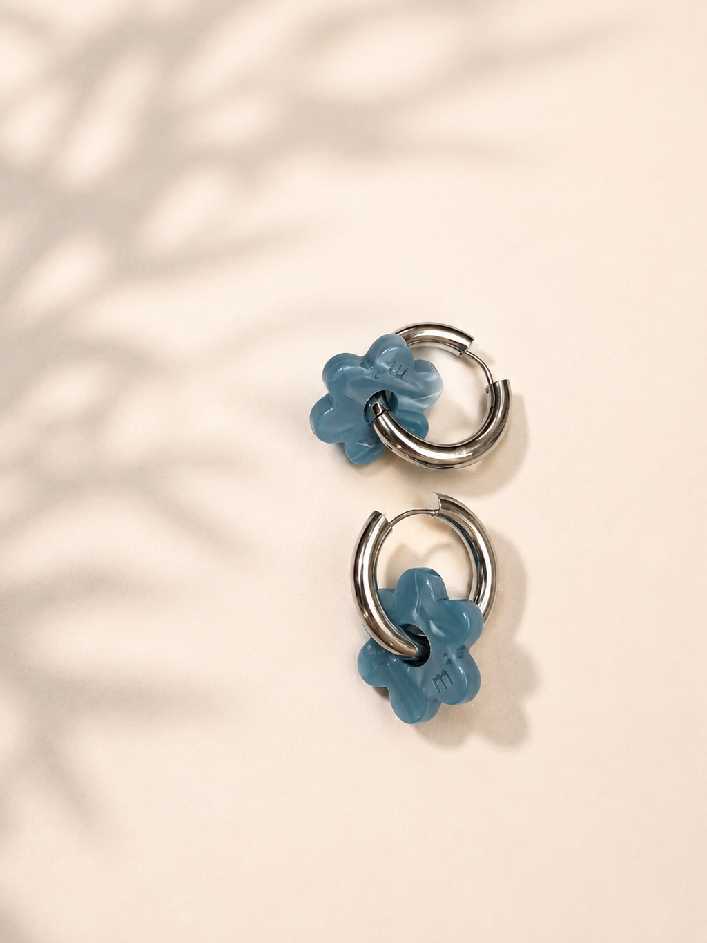 BLOSSOM EARRINGS - BLUE