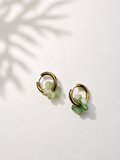 BLOSSOM EARRINGS - GREEN