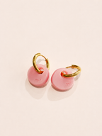 DROP EARRINGS - PINK