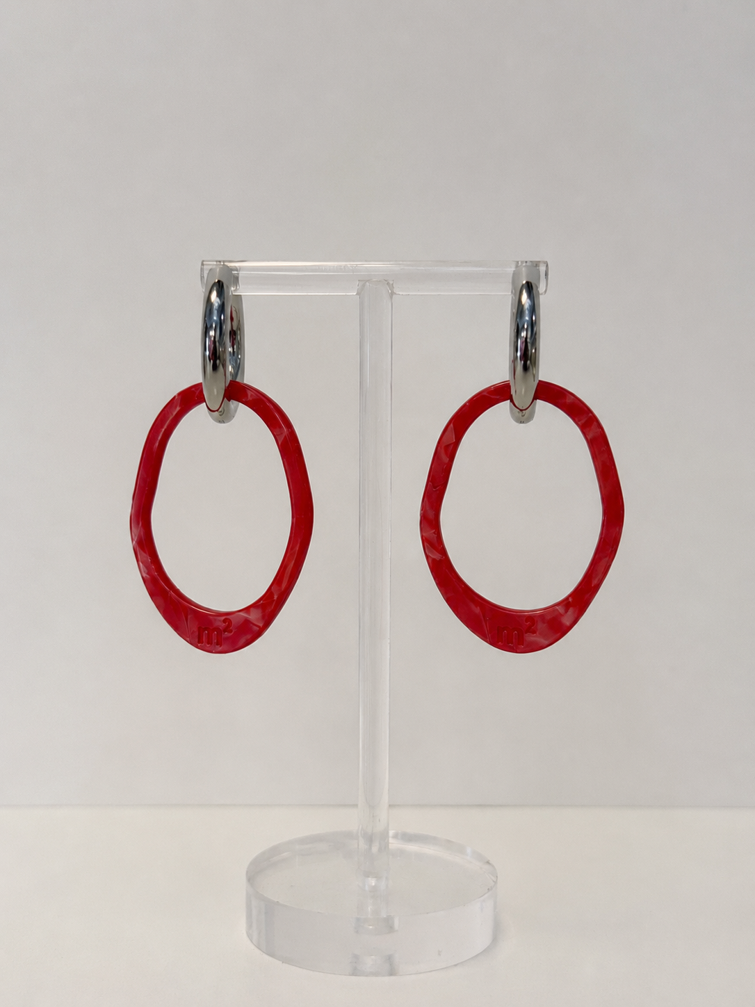 3IN1 EARRINGS - RED