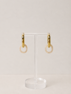 3IN1 EARRINGS - CREAM