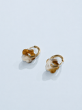 LITTLE FLOWERS EARRINGS - MARBLED