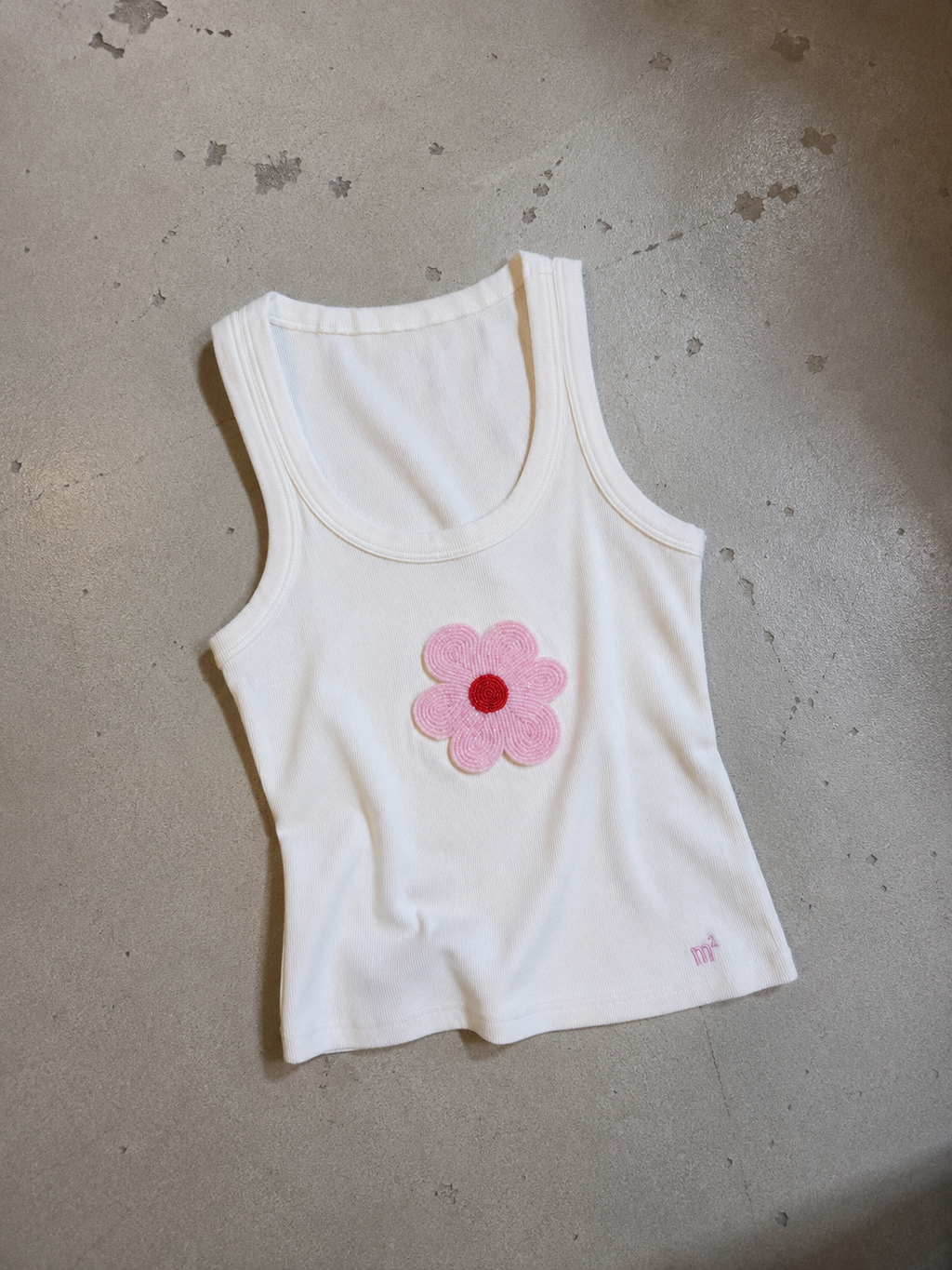 EMBROIDERED TANK TOP - MARGA