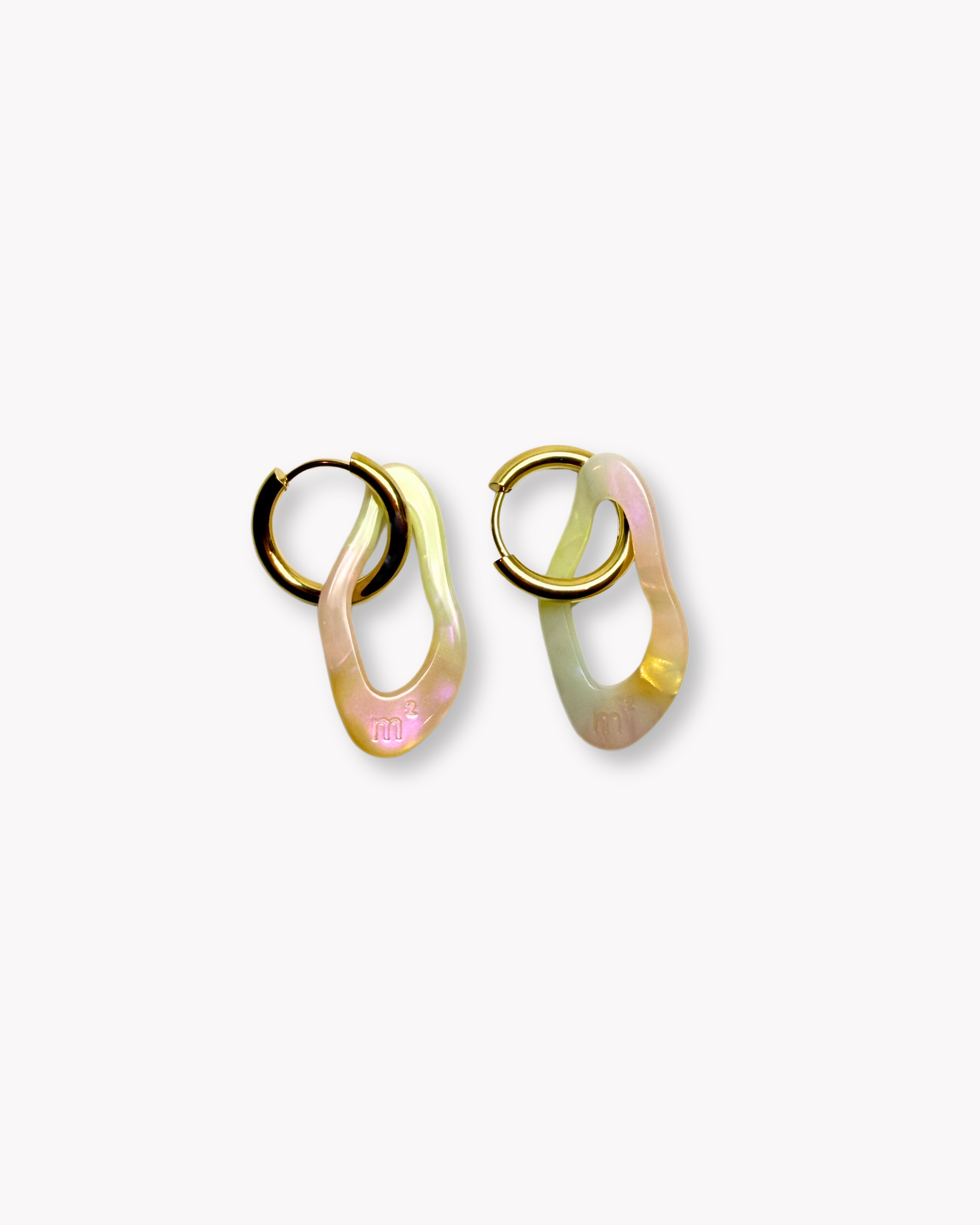 ORGANIC EARRINGS - BUTTER