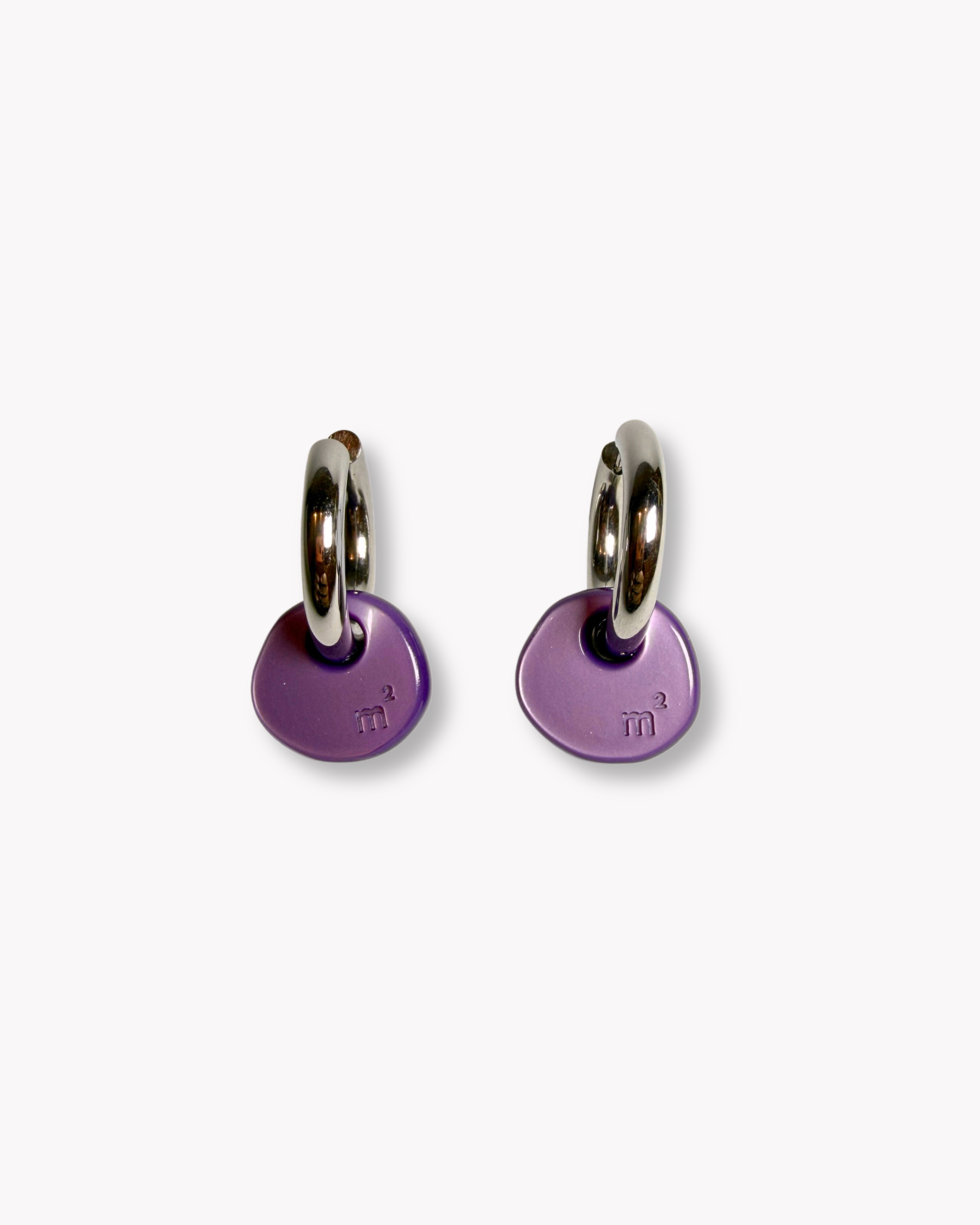 DROP EARRINGS - PURPLE
