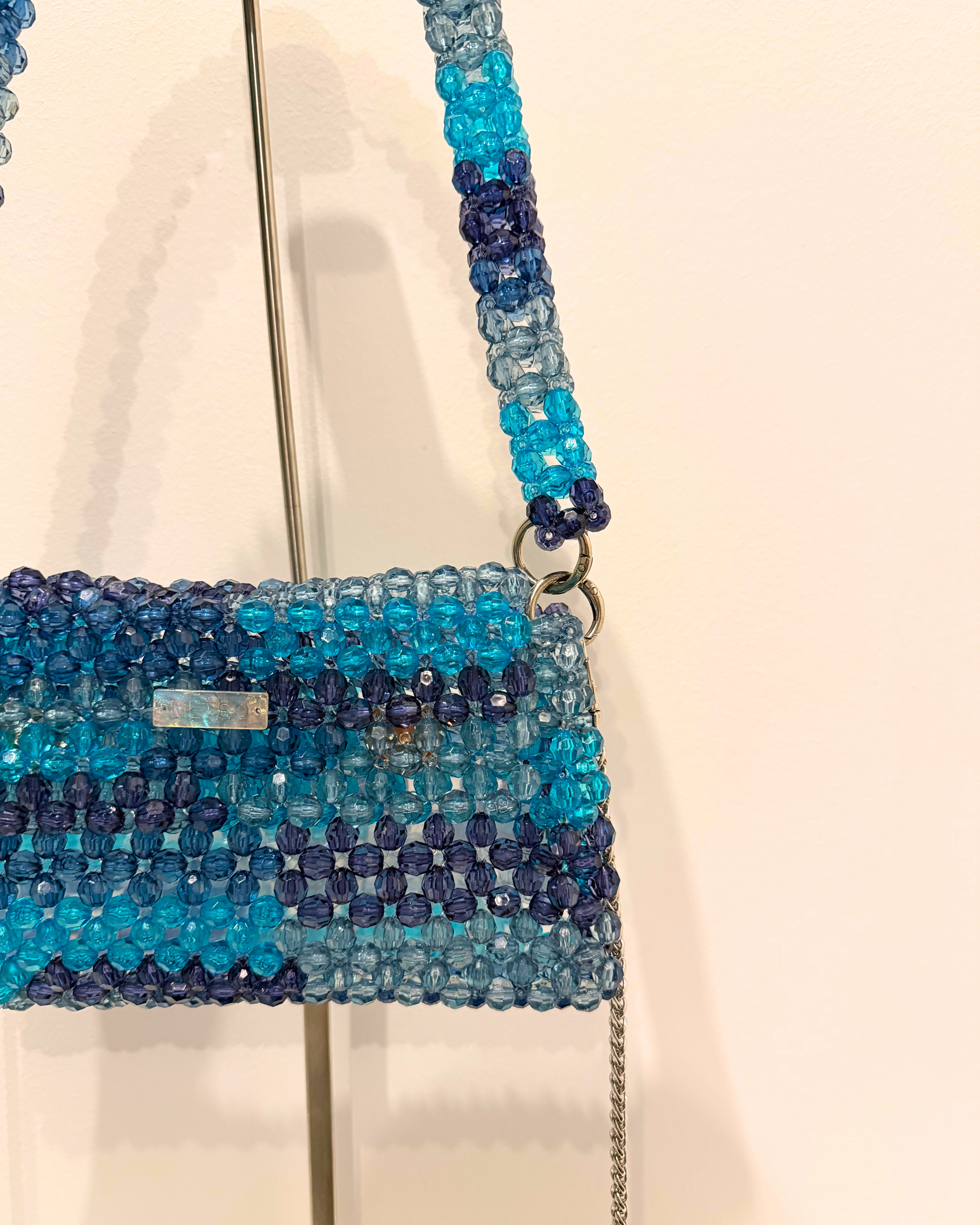 BEADED BAG - OCEAN